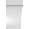 Ekena Millwork 5 1/2-in. W x 6-in. D x 10-in. H Imperial Architectural Grade PVC Knee Brace BRCP055X06X10IMP - alternate 6